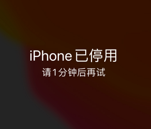 昆玉苹果手机维修分享:iPhone 显示“不可用”或“已停用”怎么办？还能保留数据吗？ 